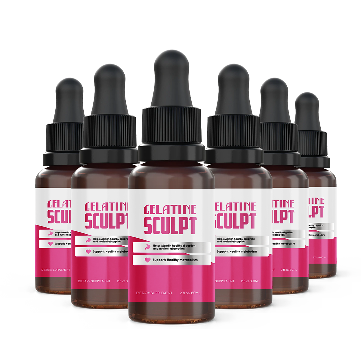 Gelatine Sculpt 6 Bottles